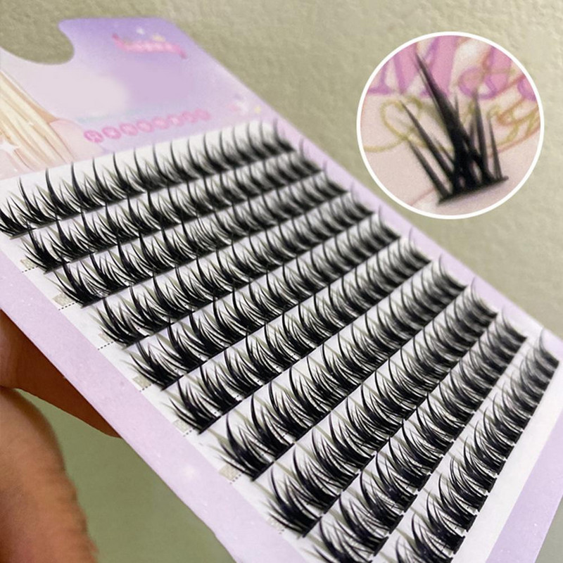 Декоративен грим за удължаване на фалшиви мигли за жени с достатъчно количество 3D грим за жени