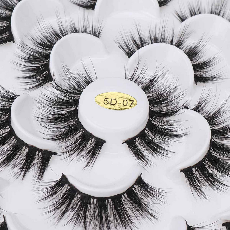 Gene magnetice cu gene false 3D naturale, realizate manual, cutie acrilice, gene false lungi, cosmetice pentru cadou