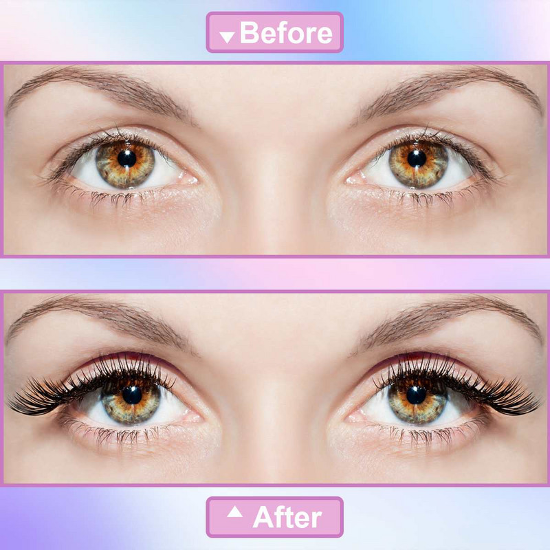 Gene magnetice cu gene false 3D naturale, realizate manual, cutie acrilice, gene false lungi, cosmetice pentru cadou