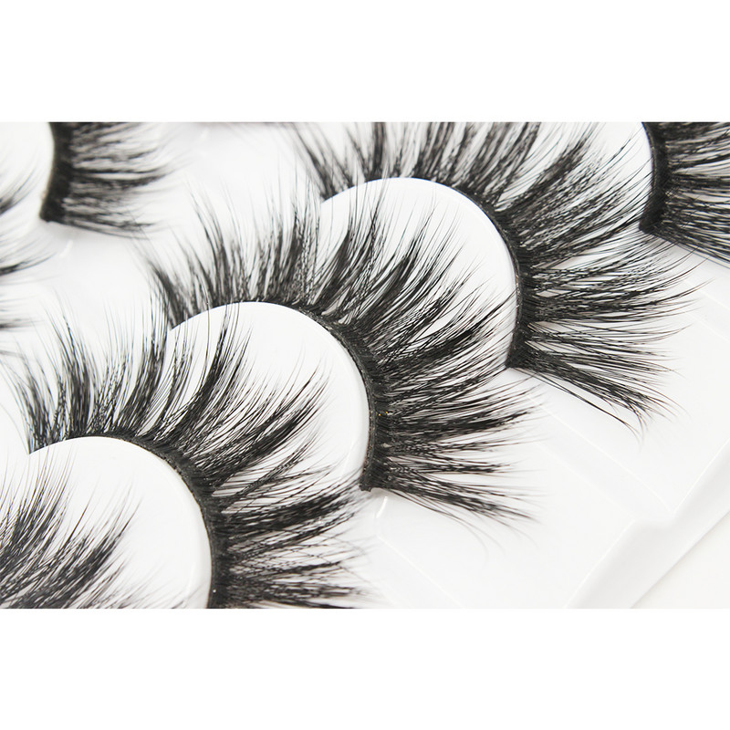 8 perechi de gene 3D gene naturale lungi, pufoase, pufoase, naturale false, gene false, gene moi, consumabile pentru extensie de gene, machiaj