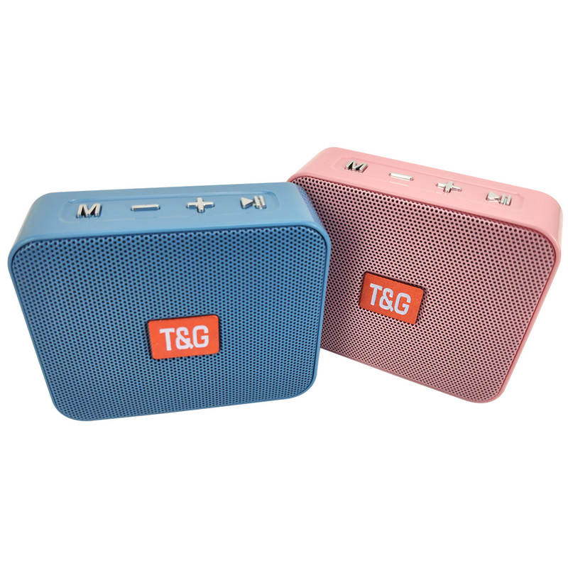 Difuzoare mini USB TG166 Subwoofer portabil Surround exterior compatibil Bluetooth Suport difuzor radio FM Microfon Mâini libere