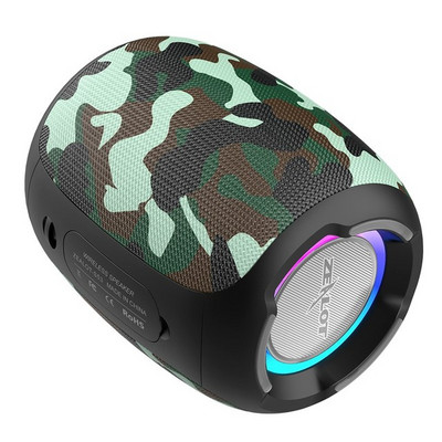 Zealot S53 4400mAh Baterie Difuzoare portabile fără fir Putere mare 20W Coloană Subwoofer stereo HIFI Cutie de sunet colorată Difuzor