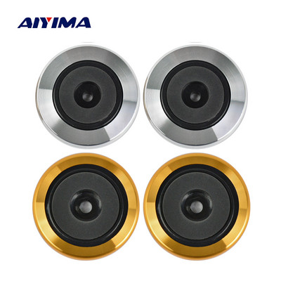 AIYIMA 4Gb Mini Pastiprinātāji Alumīnija Skaļruņu Kāju Paliktņi DIY Dekodētājam Audio Skaļruņi Datora Šasija Vibrāciju Amortizācijas Pēdas