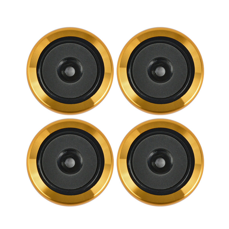 AIYIMA 4 buc. Mini amplificatoare Difuzoare din aluminiu Tampoane pentru picioare DIY pentru decodor Difuzoare audio Sasiul computerului Picioare de amortizare a vibrațiilor