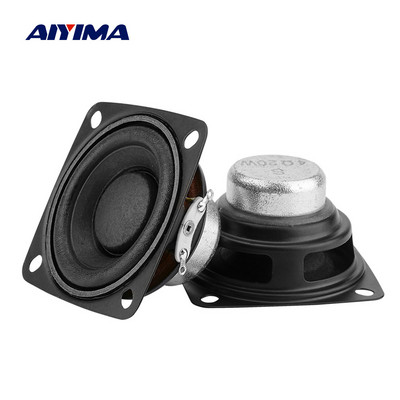 AIYIMA 2Pcs 2 inča pojačivača zvuka punog raspona drajver zvučnika 4 Ohma 10W 15W 20W radio zvučnik DIY BT zvučnik