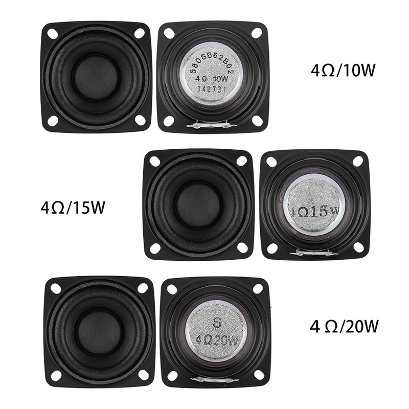 AIYIMA 2 bucăți 2 inchi amplificator de sunet cu gamă completă driver difuzor 4 ohmi 10W 15W 20W difuzor radio DIY BT