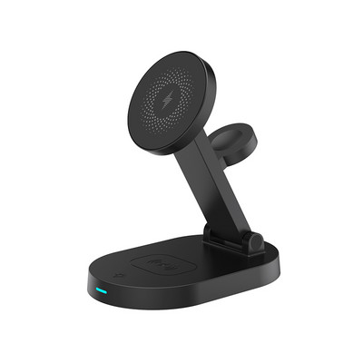 Suport de încărcare fără fir magnetic 3 în 1 100W pentru Macsafe iPhone 12 13 14 Mini Pro Max Apple Watch Airpods Stație de încărcare rapidă