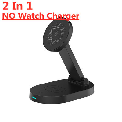 Suport de încărcare fără fir magnetic 3 în 1 100W pentru Macsafe iPhone 12 13 14 Mini Pro Max Apple Watch Airpods Stație de încărcare rapidă