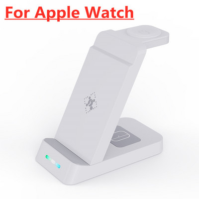 Suport de încărcare fără fir 3 în 1 100W pentru iPhone 14 13 12 11 Samsung Galaxy S22 S21 Ultra Stație de andocare de încărcare rapidă Apple Watch
