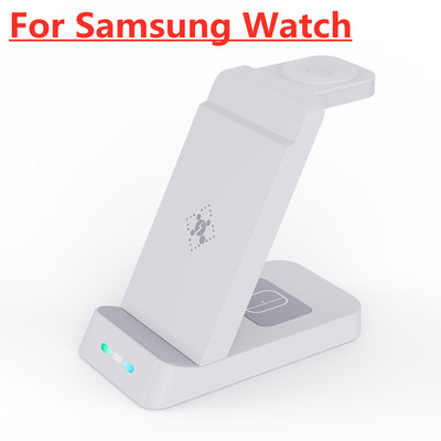 Suport de încărcare fără fir 3 în 1 100W pentru iPhone 14 13 12 11 Samsung Galaxy S22 S21 Ultra Stație de andocare de încărcare rapidă Apple Watch