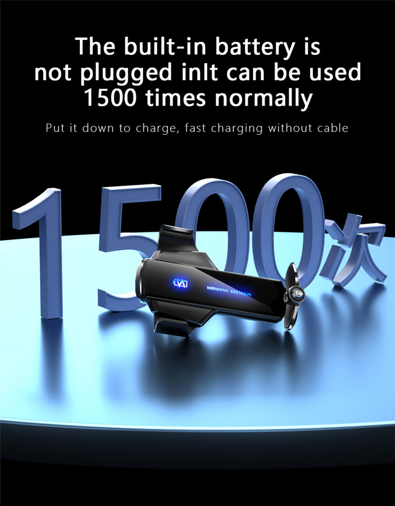 Încărcător fără fir pentru mașină 30W Suport pentru telefon auto magnetic pentru iPhone Samsung Xiaomi Stație de încărcare rapidă prin inducție