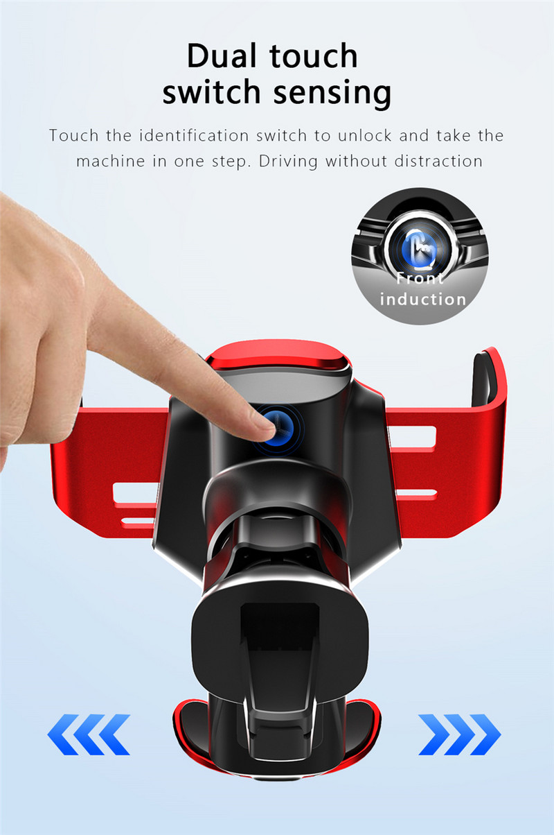 Încărcător fără fir pentru mașină 30W Suport pentru telefon auto magnetic pentru iPhone Samsung Xiaomi Stație de încărcare rapidă prin inducție