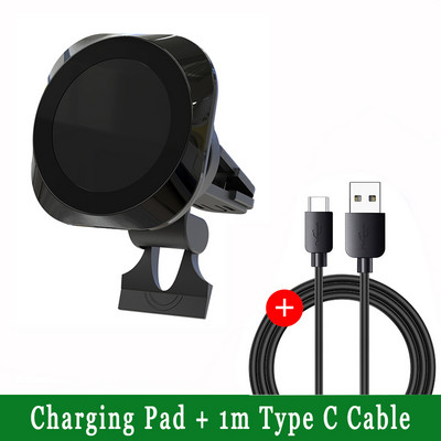 100 W magnetinis automobilinis belaidis įkroviklis automobilinis telefono laikiklis skirtas iPhone 14 13 12 11 Pro Max Mini indukciniam greito įkrovimo stotelei