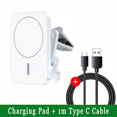 100 W magnetinis automobilinis belaidis įkroviklis automobilinis telefono laikiklis skirtas iPhone 14 13 12 11 Pro Max Mini indukciniam greito įkrovimo stotelei