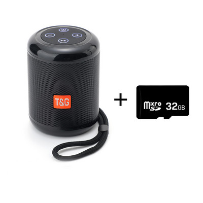 Nešiojamas belaidis garsiakalbis Bluetooth garsiakalbis Žemųjų dažnių garsiakalbis lauko vandeniui atsparus garsiakalbis Stereo erdvinio garso palaikymas FM radijo TF grotuvas