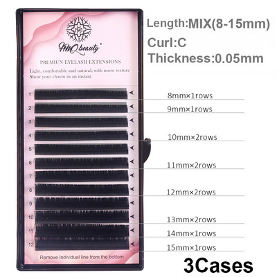 Dirbtinių blakstienų rinkinys priauginimo įrankiai Pincetai nerūdijančio plieno akių pagalvėlės Antakių šepetėliai Juostelė skiepijimui blakstienų priauginimo reikmenys