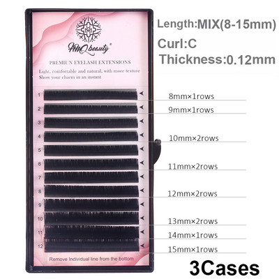 Dirbtinių blakstienų rinkinys priauginimo įrankiai Pincetai nerūdijančio plieno akių pagalvėlės Antakių šepetėliai Juostelė skiepijimui blakstienų priauginimo reikmenys