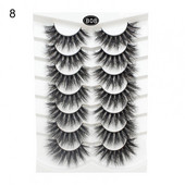 Decorează ochi, gene false pufoase, exuberante Machiază Genele ochi de pisică Decorează ochi, gene false pufoase, exuberante.