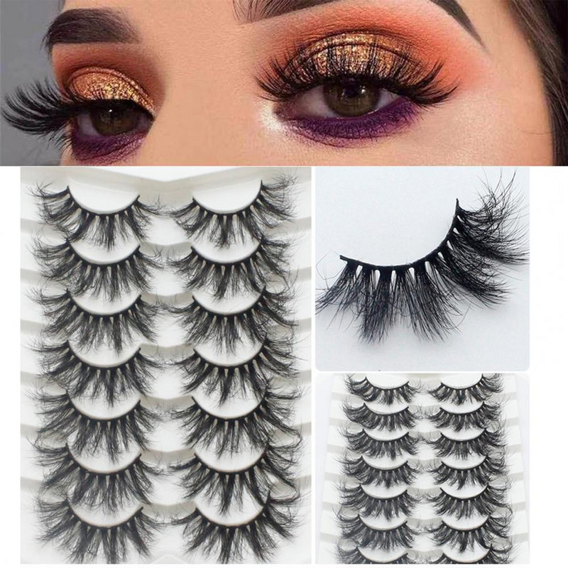 Decorează ochi, gene false pufoase, exuberante Machiază Genele ochi de pisică Decorează ochi, gene false pufoase, exuberante.