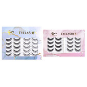 10/14 Pairs Lashes Blakstienos Dirbtinės blakstienos Minkštos dirbtinės blakstienos Dramatiškos apimties natūralios ilgos storos blakstienų priauginimo makiažo priemonė