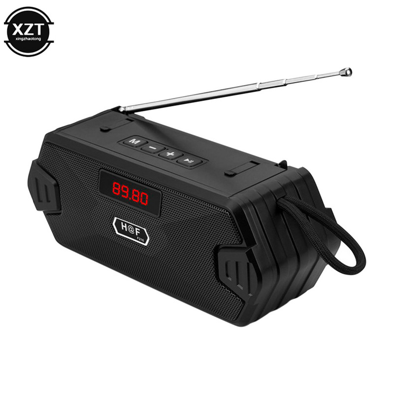 Difuzor portabil fără fir compatibil Bluetooth Difuzor Suport pentru telefon mobil Antenă cu radio FM Difuzor portabil TWS mic