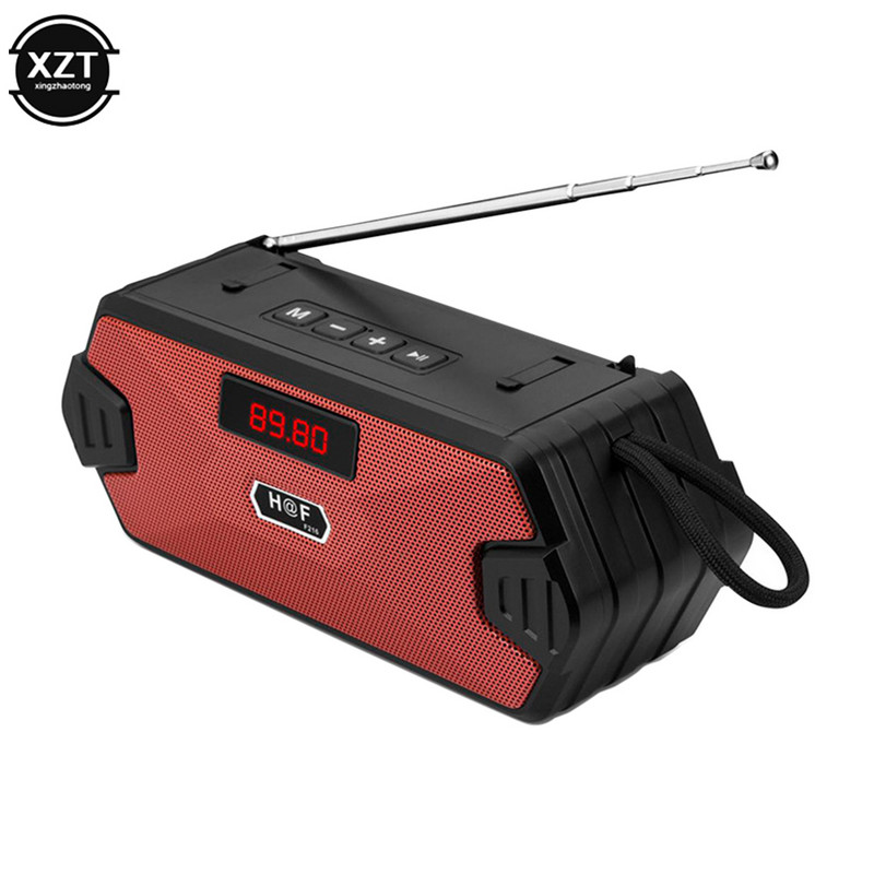 Difuzor portabil fără fir compatibil Bluetooth Difuzor Suport pentru telefon mobil Antenă cu radio FM Difuzor portabil TWS mic