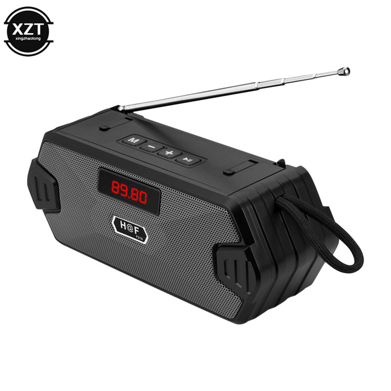 Difuzor portabil fără fir compatibil Bluetooth Difuzor Suport pentru telefon mobil Antenă cu radio FM Difuzor portabil TWS mic