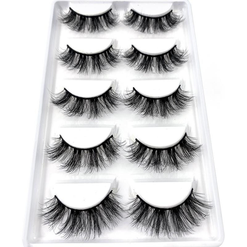 Műszempilla szempilla szett smink szempilla hosszabbító természetes műszempilla nerc Mesterséges valósághű 3D szempilla tömeges szett
