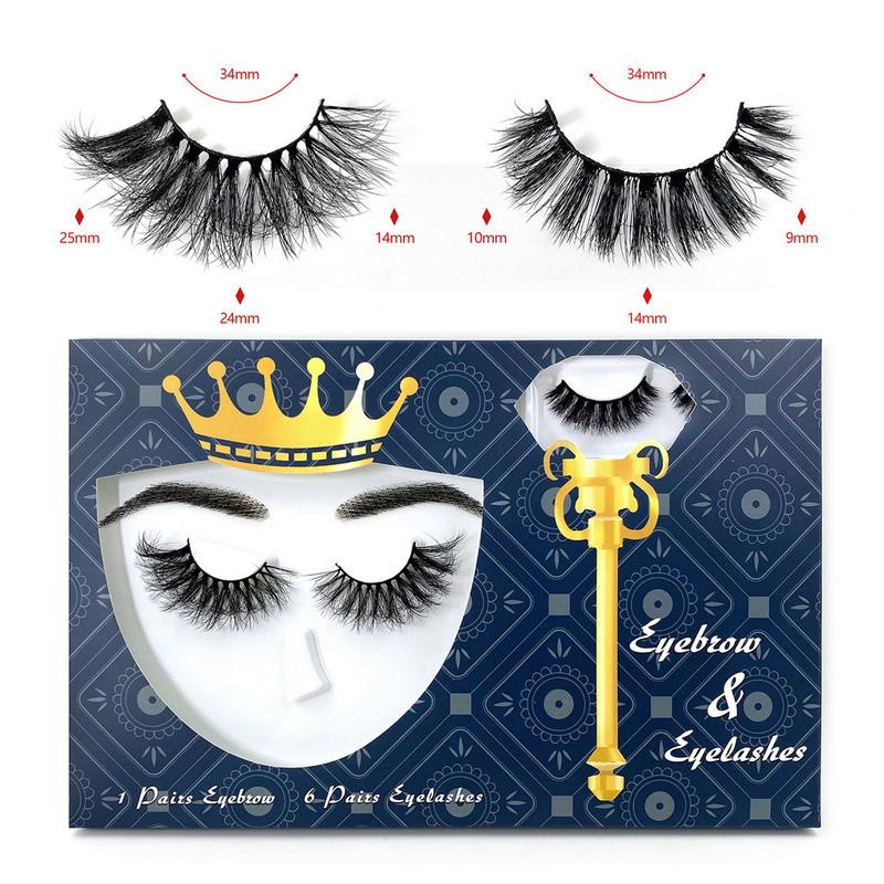 Műszempilla szempilla szett smink szempilla hosszabbító természetes műszempilla nerc Mesterséges valósághű 3D szempilla tömeges szett