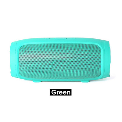 Nešiojamas garsiakalbis belaidis su Bluetooth suderinamas žemųjų dažnių garsiakalbis lauko vandeniui atsparus garsiakalbis stereo erdvinio garso palaikymas FM TF