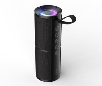 WISE TIGER Преносим високоговорител Безжичен Bluetooth-съвместим субуфер Външен водоустойчив високоговорител Стерео съраунд RGB осветление