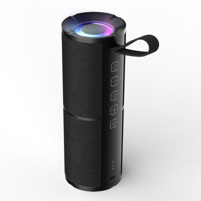 WISE TIGER Prijenosni zvučnik Bežični subwoofer kompatibilan s Bluetoothom Vanjski vodootporni zvučnik Stereo Surround RGB rasvjeta