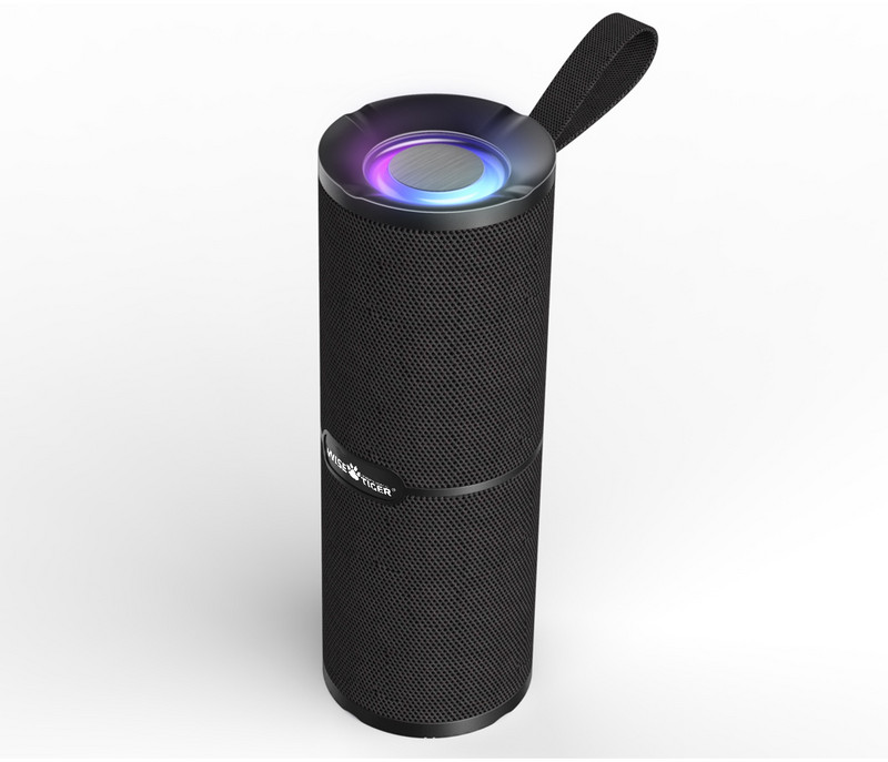 WISE TIGER Prijenosni zvučnik Bežični subwoofer kompatibilan s Bluetoothom Vanjski vodootporni zvučnik Stereo Surround RGB rasvjeta