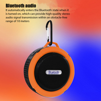 Преносим Bluetooth високоговорител Безжични водоустойчиви високоговорители за душ за телефон Bluetooth звукова кутия Hand Free Автомобилен високоговорител Високоговорител