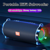 Difuzor Bluetooth pentru exterior Bas fără fir Coloană rezistentă la apă Radio portabil U Disk TF Audio Player HiFi Subwoofer Cutie de sunet pentru computer