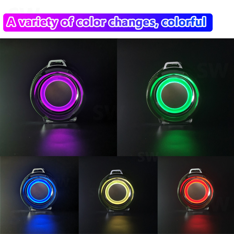 Difuzor Bluetooth pentru exterior Bas fără fir Coloană rezistentă la apă Radio portabil U Disk TF Audio Player HiFi Subwoofer Cutie de sunet pentru computer