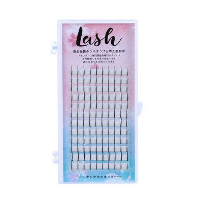 120 de grupuri de gene false individuale O formă prefabricată gene evantai volum gene lungi naturale extensie instrumente de machiaj pentru ochi