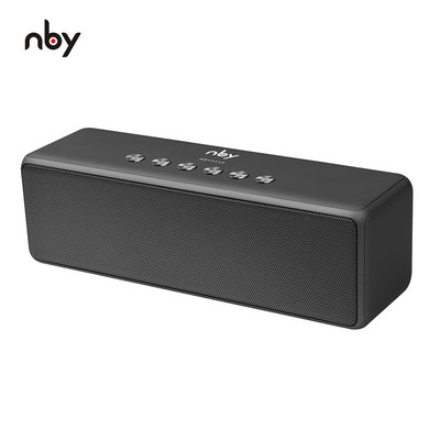 NBY 5510 Bluetooth hangszóró Hordozható Super Bass vezeték nélküli hangszórók Hangrendszer 3D sztereó zenei térhatású támogatás TF FM rádió