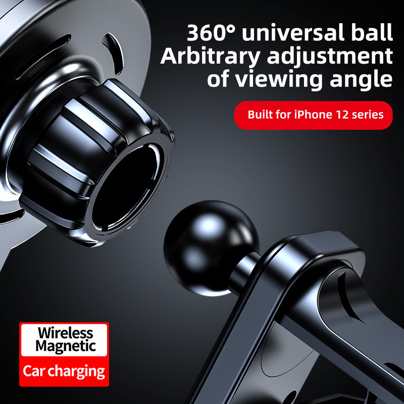 Încărcătoare fără fir magnetice pentru mașină de 100W Suport pentru telefon cu ventilație pentru iphone 14 13 12 11 8 Pro Max Incarcator Macsafe Stație de încărcare rapidă