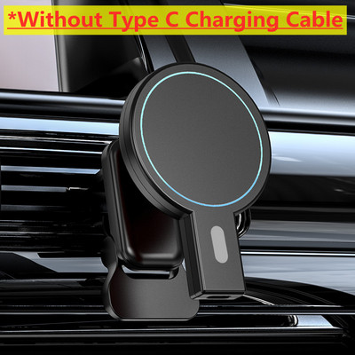 Încărcătoare magnetice fără fir de 100 W Suport telefon pentru ventilație de mașină pentru Masafe iPhone 14 13 12 Pro Max Încărcător Stație de încărcare rapidă