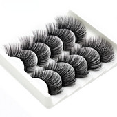Szempilla 3D Mink Thick Lashes Crisscrooss Super Soft Full Strips Eyelash Individual Lashes Smink Szempilla kellékek Szempilla szett