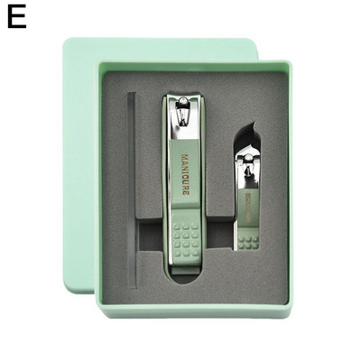Njemački set za nokte Kompletan set novih visokokvalitetnih muškaraca i žena na posebnim noktima Škare za nokte Pedikura Kutije s alatom Poklon