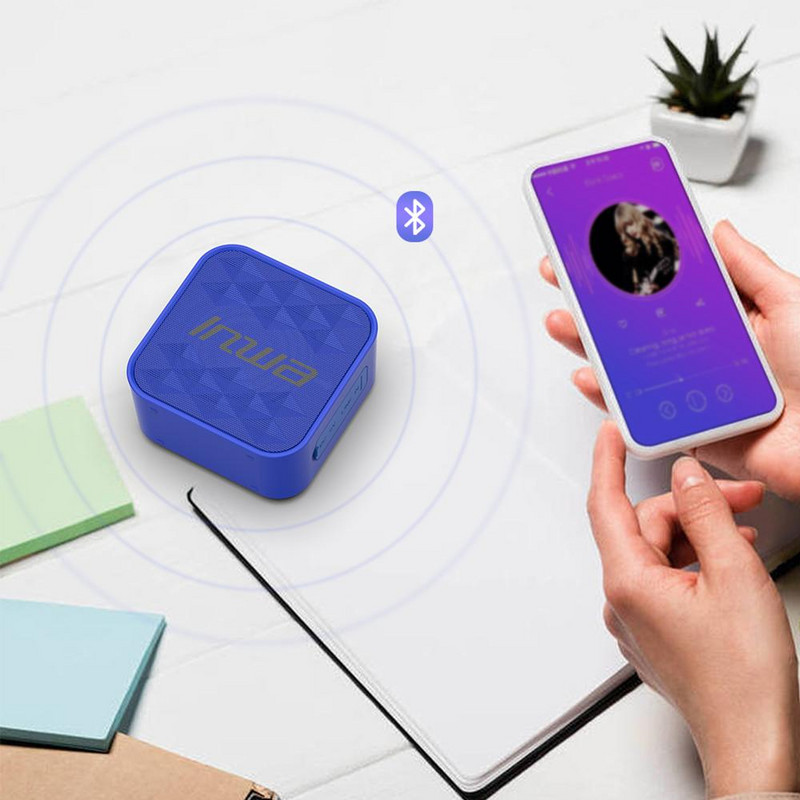 INWA bežični Bluetooth zvučnik Mini Sound Blaster prijenosni vanjski IPX7 vodootporan stereo bas glazbeni centar podrška TF kartica/AUX