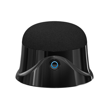 Мини размер Магнитен Bluetooth високоговорител Преносима кутия за силен звук Летяща чиния Звуков субуфер Автомобилен музикален плейър Безжичен високоговорител