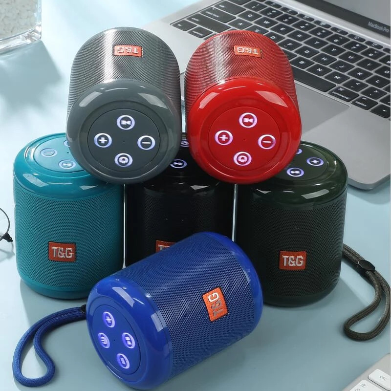 Setul cu cască Bluetooth TG519 Difuzoare portabile fără fir Difuzoare de exterior rezistente la apă Stereo Surround Player Suport IF/USB Radio FM