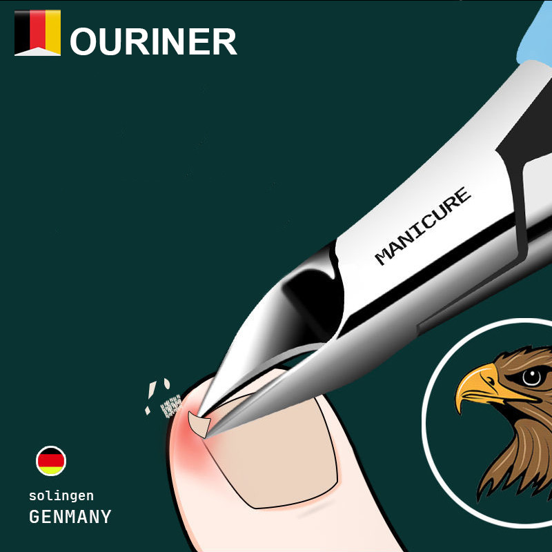 2021NOU Tăiător de unghii Dispozitive de tăiat unghii de la picioare Pedichiură Instrumente de manichiură Seturi de instrumente profesionale de corecție pentru Paronichia încarnată anti-stropire