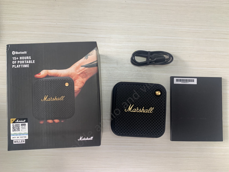Originali HK versija Marshall Willen nešiojamasis Bluetooth garsiakalbis belaidis namų lauko ir mini garsiakalbis belaidis roko žemųjų dažnių garsiakalbis