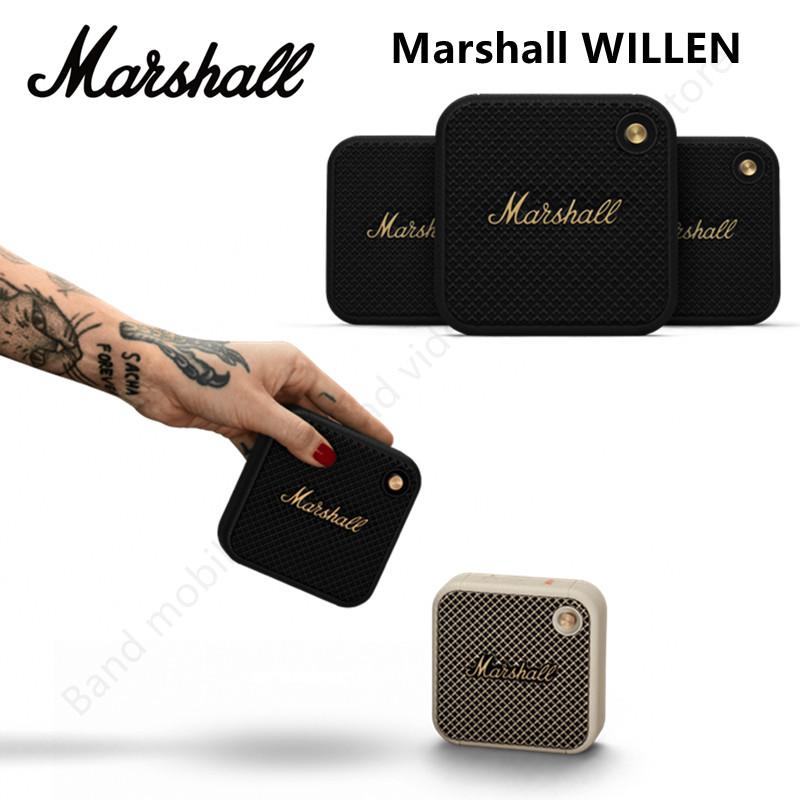 Originali HK versija Marshall Willen nešiojamasis Bluetooth garsiakalbis belaidis namų lauko ir mini garsiakalbis belaidis roko žemųjų dažnių garsiakalbis