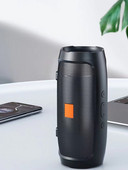 Difuzor Bluetooth portabil fără fir, efect de sunet metalic, suport pentru disc U, redare card TF, potrivit pentru exterior, acasă, mașină