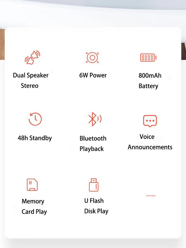 Difuzor Bluetooth portabil fără fir, efect de sunet metalic, suport pentru disc U, redare card TF, potrivit pentru exterior, acasă, mașină